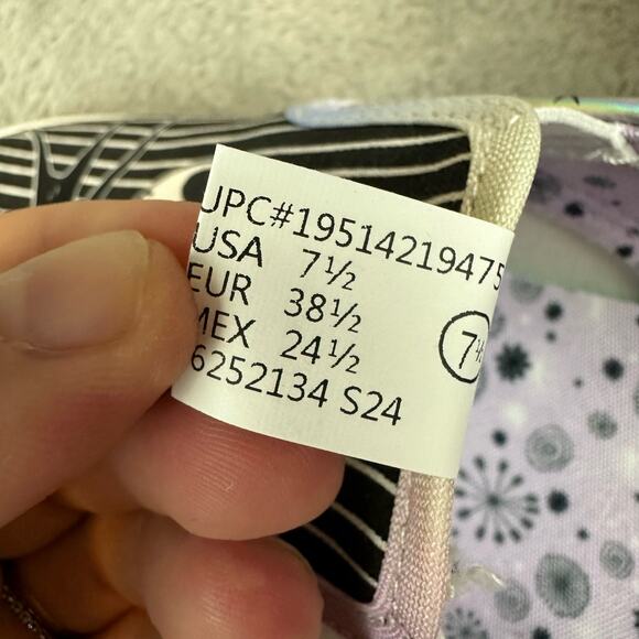 Disney Nightmare Before Christmas Shoes NWT Ground Up Jack And Sally Womens - Picture 7 of 8